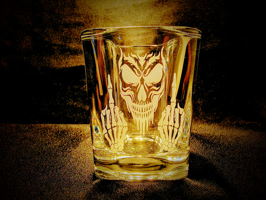 Unleash the Attitude: The Ultimate Rebel Shot Glass