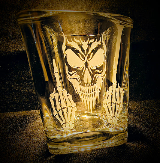 Unleash the Attitude: The Ultimate Rebel Shot Glass
